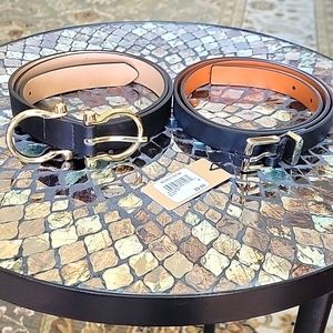 Bundle of two size Small Black Belts